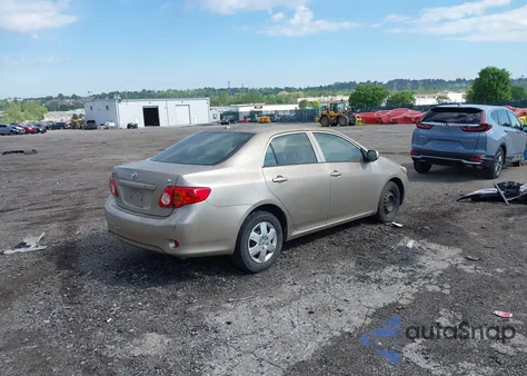 2009 Toyota Corolla Le z USA, uszkodzony, nr VIN 2T1BU40EX9C022039